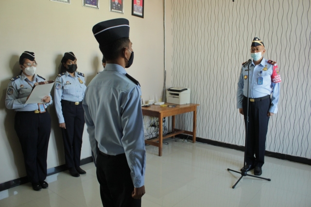 Apel Pagi Pegawai Rudenim