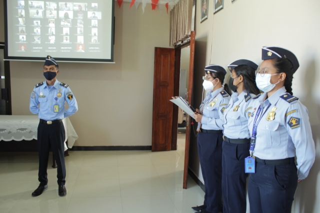 Apel Pagi Pegawai Rudenim