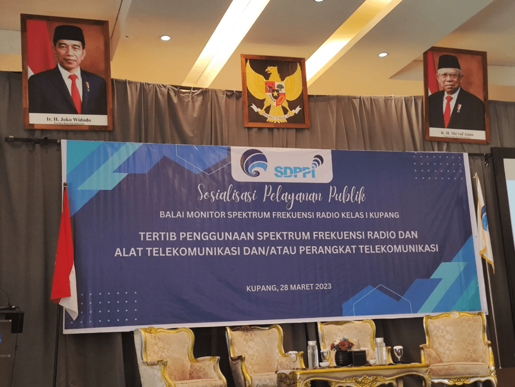 rudenim kupang ikuti sosialisasi tertib penggunaan spektrum radio