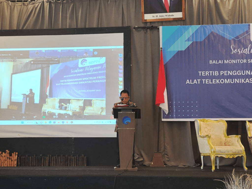 rudenim kupang ikuti sosialisasi tertib penggunaan spektrum radio