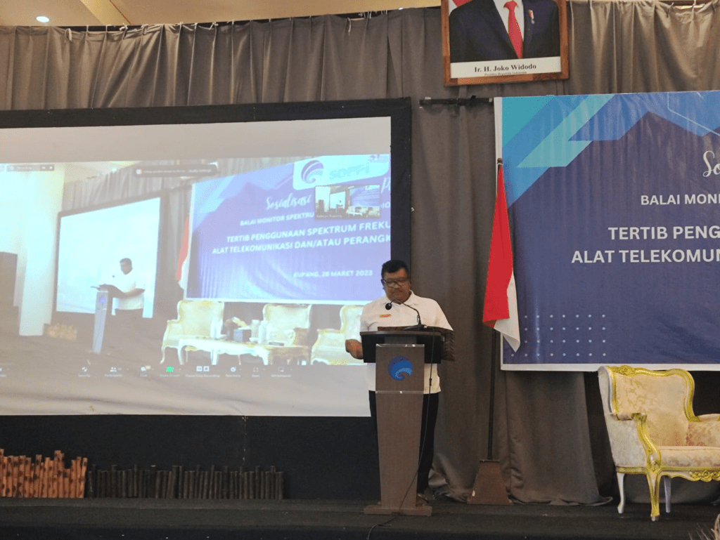 rudenim kupang ikuti sosialisasi tertib penggunaan spektrum radio