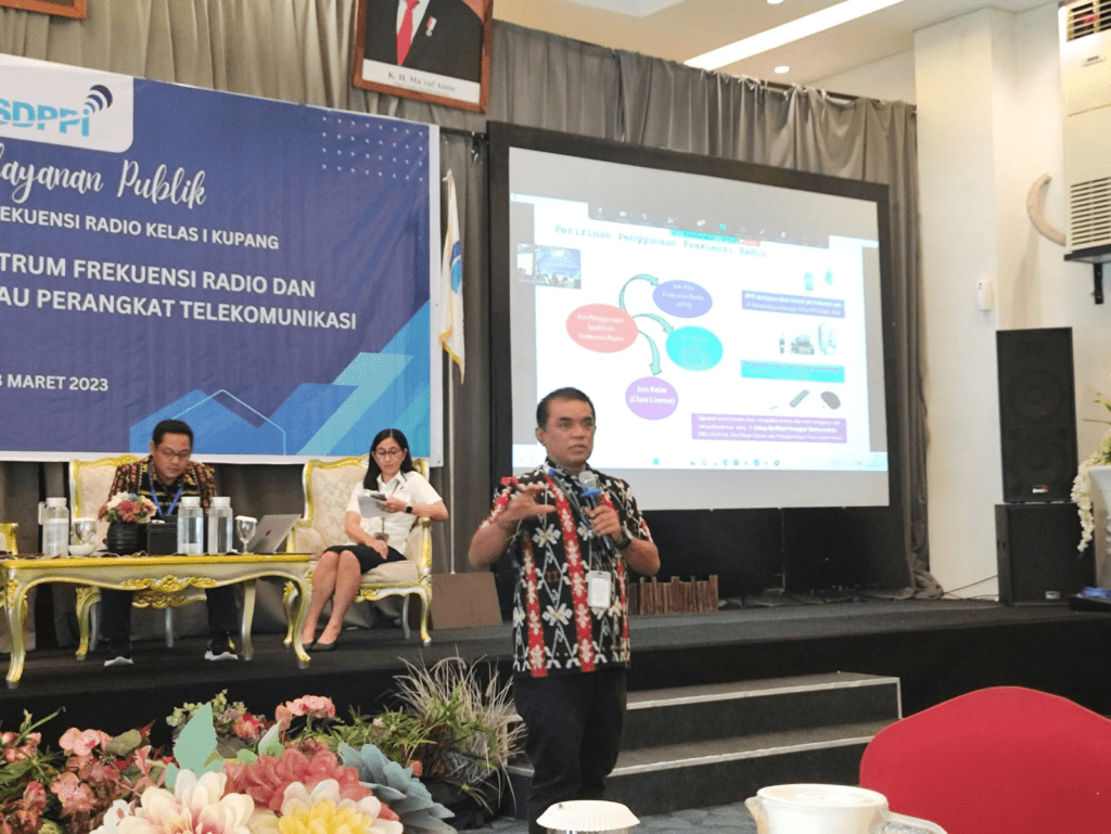 rudenim kupang ikuti sosialisasi tertib penggunaan spektrum radio