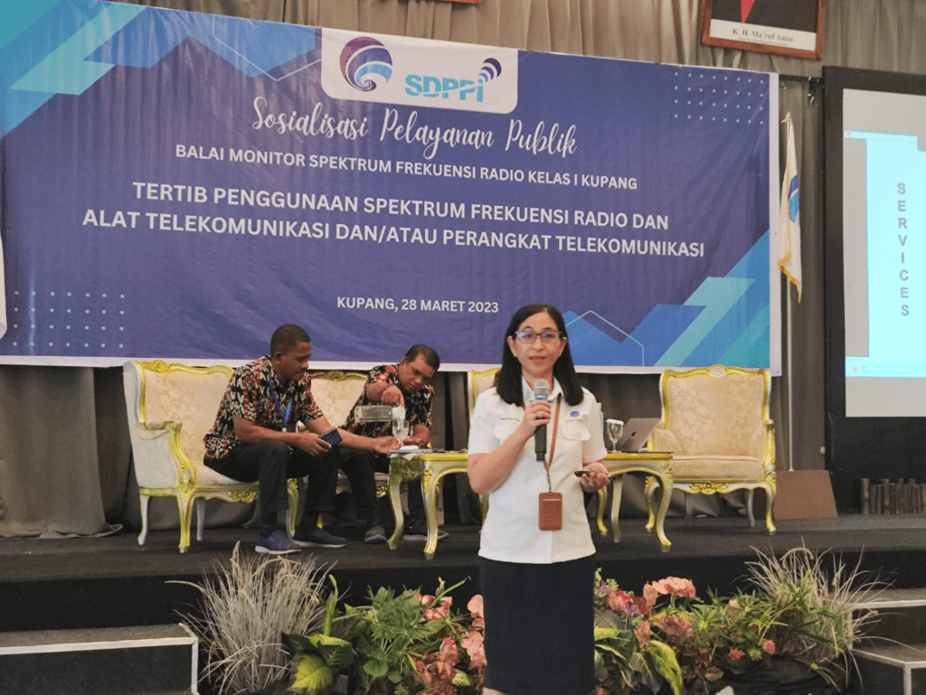 rudenim kupang ikuti sosialisasi tertib penggunaan spektrum radio