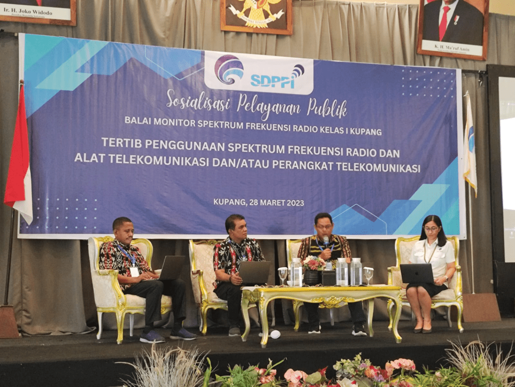 rudenim kupang ikuti sosialisasi tertib penggunaan spektrum radio