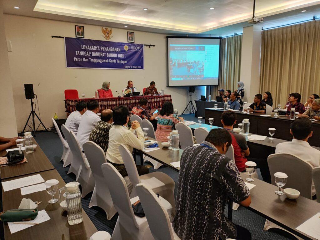 Rudenim Kupang Ikuti Lokakarya Penanganan Tanggap Darurat Bunuh Diri